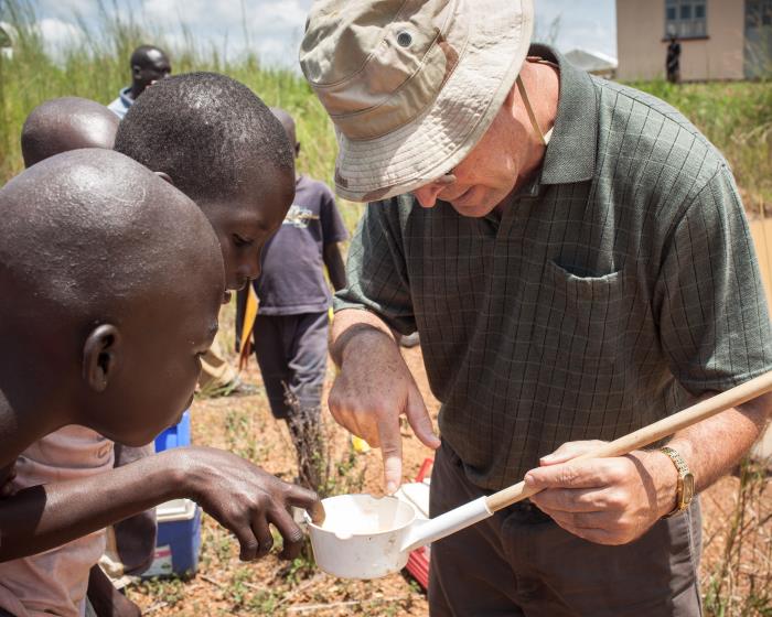 Entomologist, CDR. David Hoel